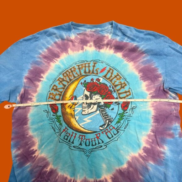 Vintage Grateful Dead 1989 Fall Tour Tie-Dye T-Shirt (Size XL) Unisex - Picture 6 of 7